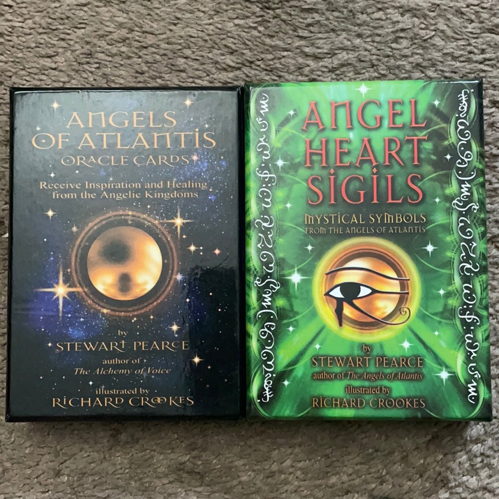 Set of 2 Angel Oracle Card Decks